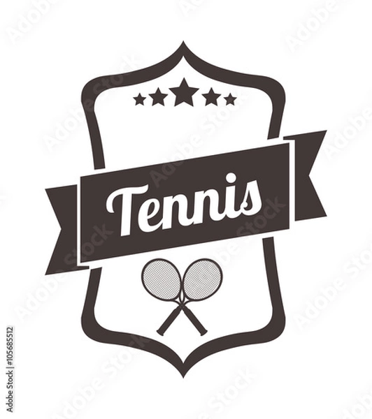 Obraz tennis league design 
