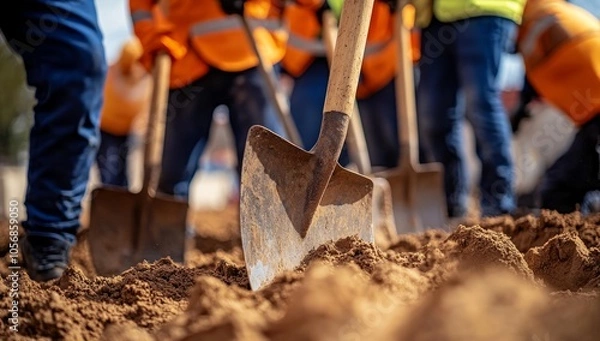 Obraz Community Construction Project