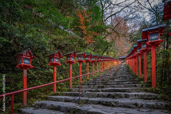 Obraz 京都　貴船