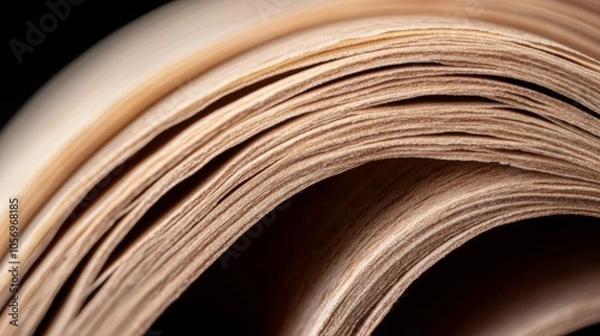 Obraz close up of the book pages