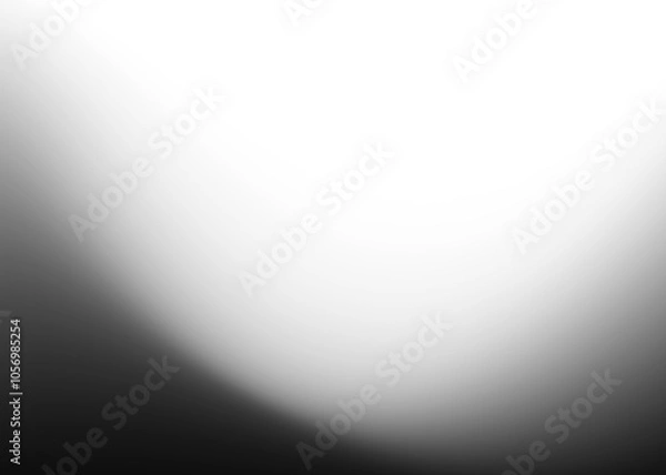 Obraz Black Transparent Gradient Overlay