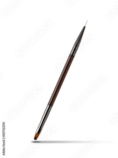 Obraz manicure brushes on a white background