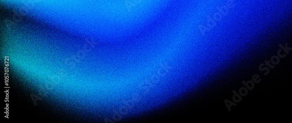 Obraz noise blue gradient texture background banner header