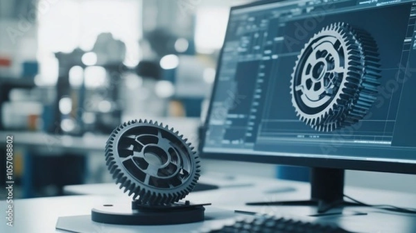 Obraz Gear Design and Production