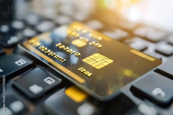 Fototapeta AI-driven credit scoring systems assessing creditworthiness through advanced machine learning algorithms