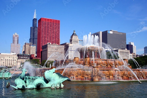 Obraz buckingham fountain