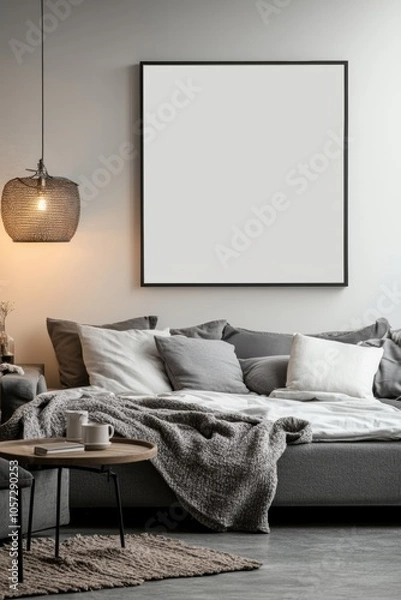 Fototapeta Modern Bedroom Interior.