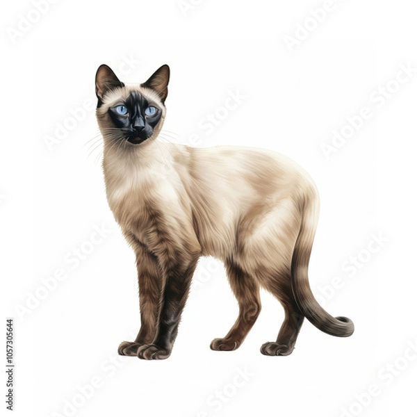 Obraz Cat breed Siamese
