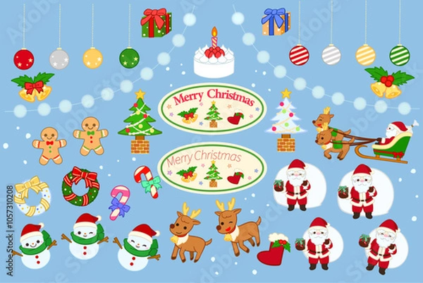 Obraz クリスマス素材