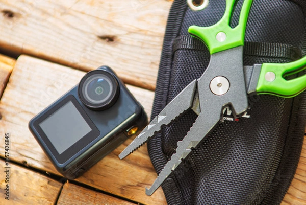 Fototapeta アクション　ビデオカメラ