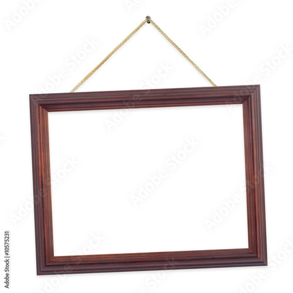 Fototapeta Retro frame on string