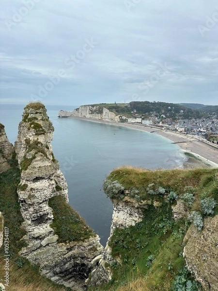 Fototapeta view of the coast of the region sea