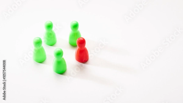 Obraz leader in five green team