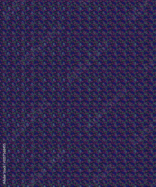 Fototapeta Seamless Pattern Illustrations for Designing  in Unique and vibrant digital textile designs, crafted to bring elegance and sophistication to any fabric. Perfect for fashion, home decor
