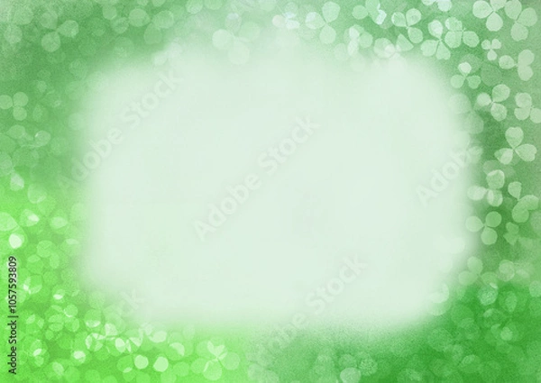 Obraz クローバーのフレーム