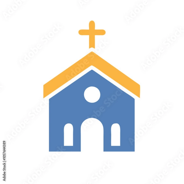 Obraz church icon