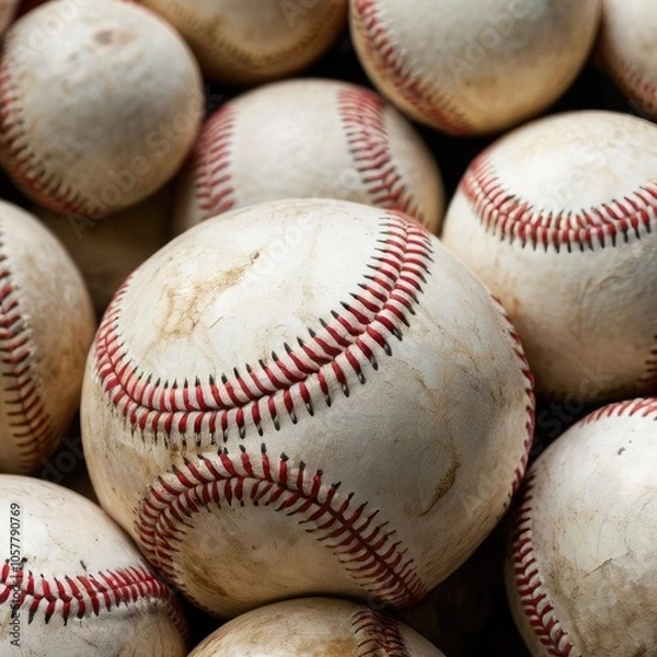 Obraz baseball and glove