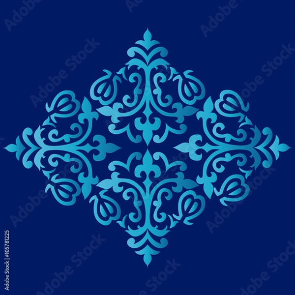 Obraz Antique ottoman turkish pattern vector design sixty three