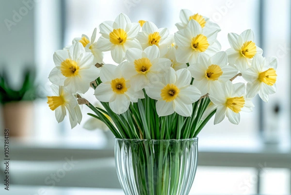 Fototapeta stylish home office interiors for bloggers creating the perfect workspace for productivity and creativity