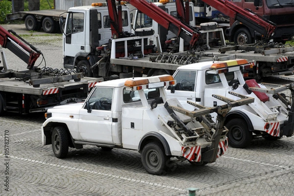 Obraz Tow trucks