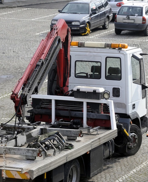 Obraz Tow trucks