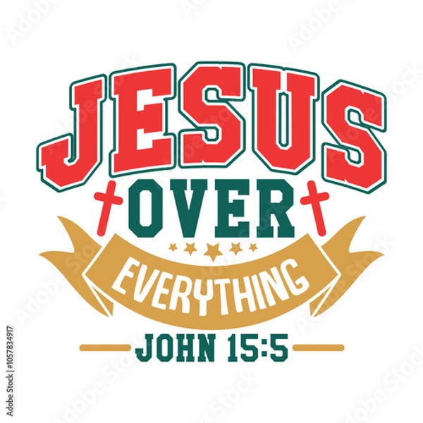 Obraz Jesus Over Everything