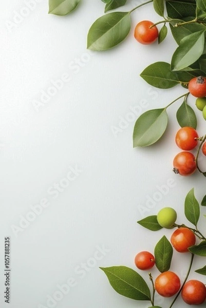 Obraz Antioxidants boost vitality, illustrated with soft gradients and flowing lines, featuring a clean flat design in gentle pastel tones.