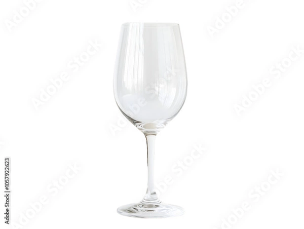Fototapeta Empty Wine Glass