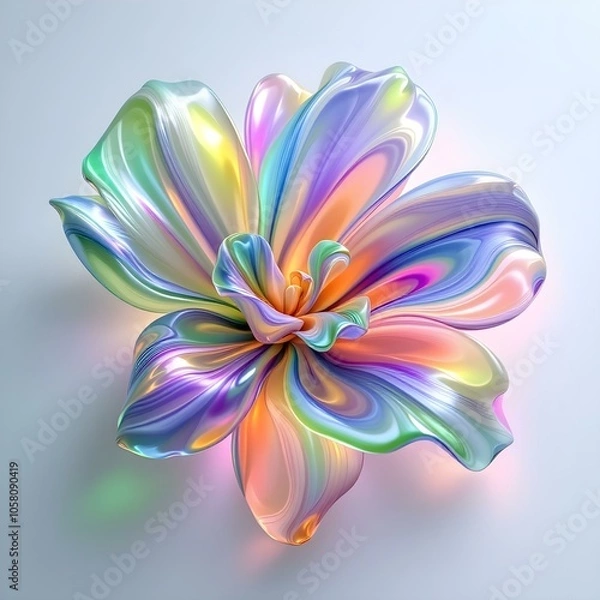 Obraz abstract flower background