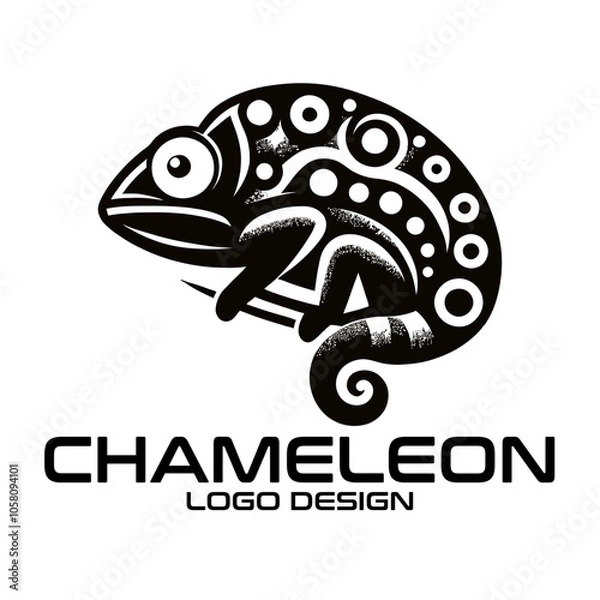 Obraz Chameleon Vector Logo Design