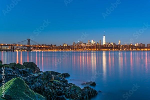 Fototapeta Finacial district