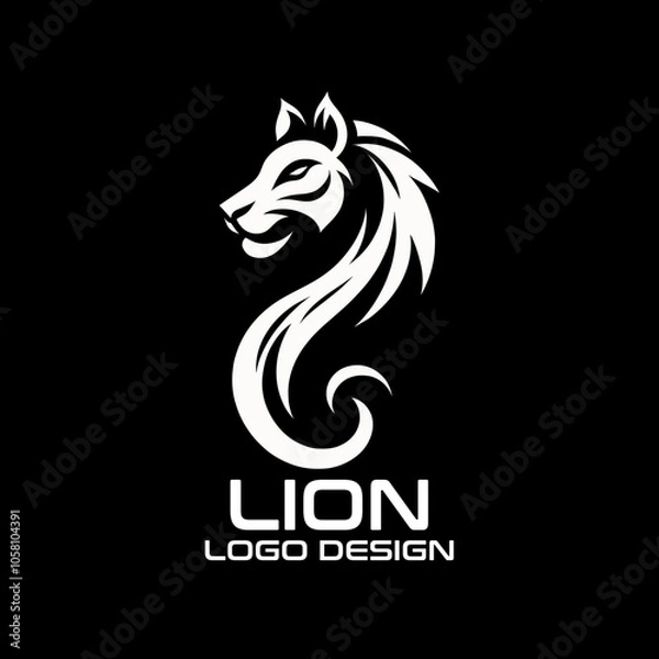 Fototapeta Lion Vector Logo Design