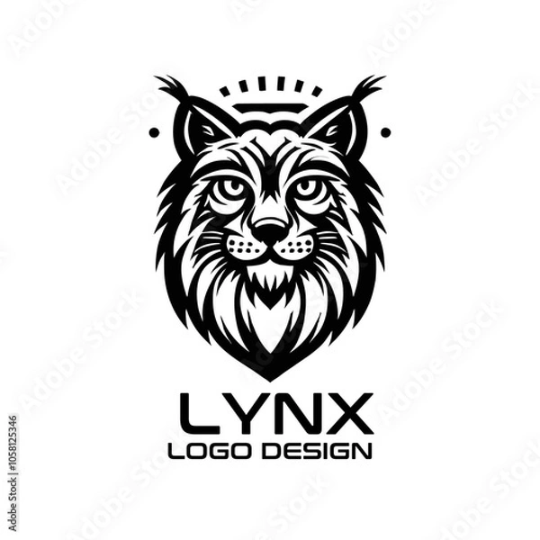Fototapeta Lynx Vector Logo Design