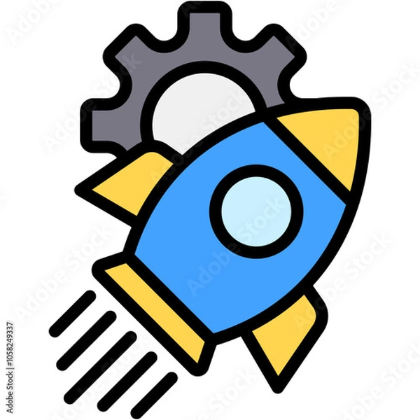 Obraz Launch Icon