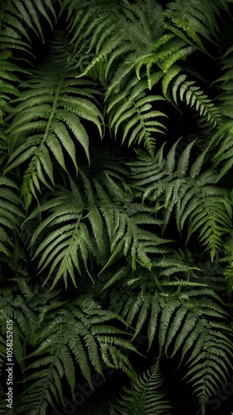 Obraz fern leaf background