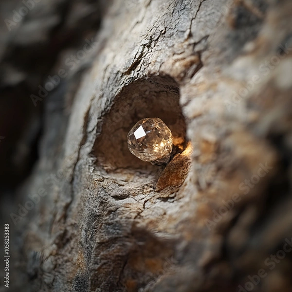 Fototapeta Diamond Showcase Art: Vibrant, Textured, and Iconic Imagery for Production and Display