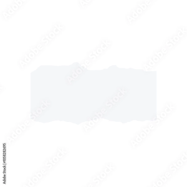 Fototapeta white torn paper