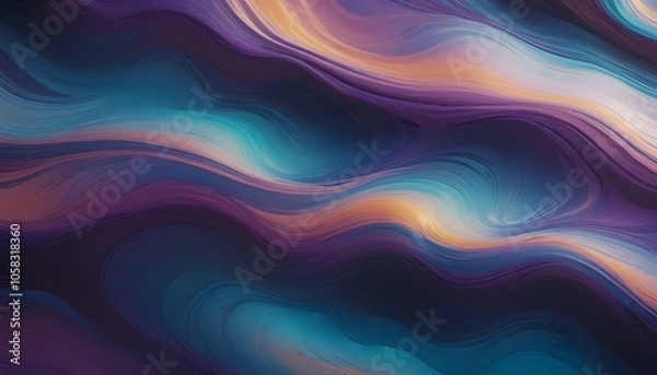 Fototapeta abstract, layered, textures, flowing, organic, dynamic, seamless, modern, aesthetic, depth, smooth, bold, rhythmic, wallpaper, immersive, large-scale, contemporary, fluid, wave, brushstrokes, pattern,