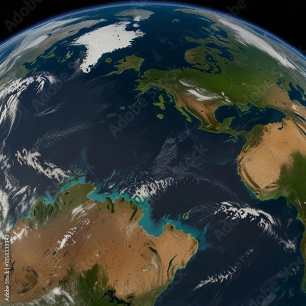 Obraz Globe world map high quality images