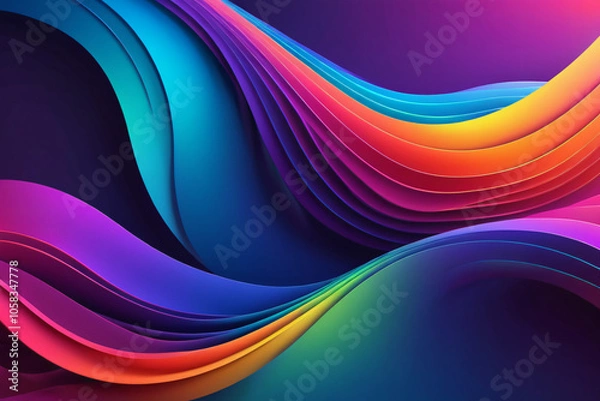 Fototapeta abstract colorful background
