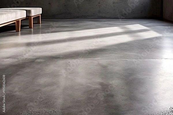 Obraz concrete floor a close up of a polished concrete floor with a su