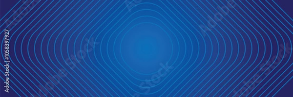 Obraz blue line background pattern abstract