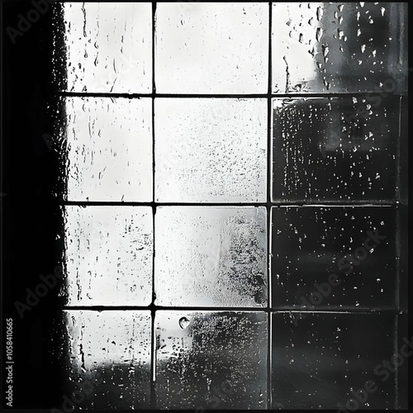 Obraz stained window in the window