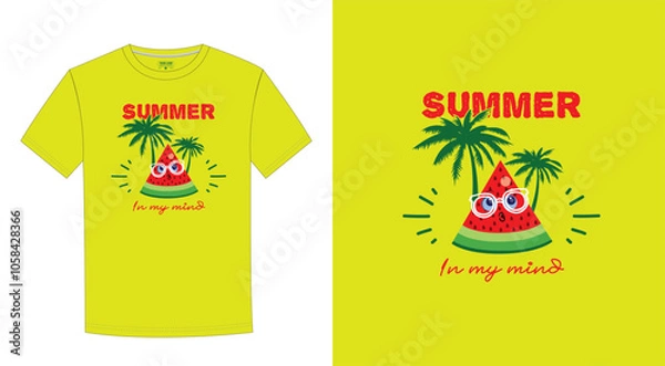 Obraz T-Shirt Print Design 