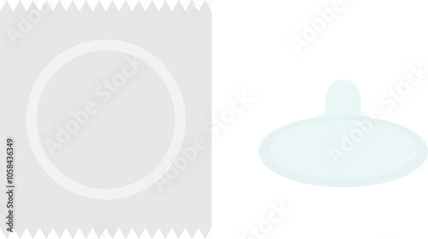 Obraz コンドームイラスト