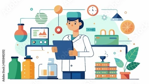 Fototapeta They collect and analyze data to monitor process performance and identify areas for improvement.