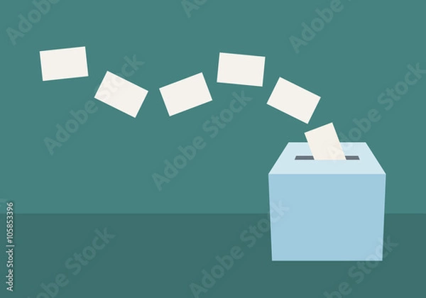 Fototapeta Ballot Box