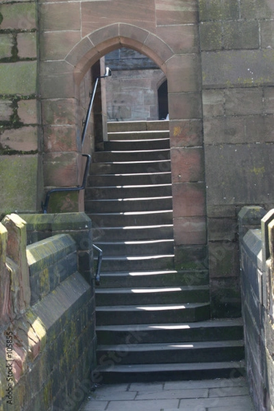 Obraz steps to tower