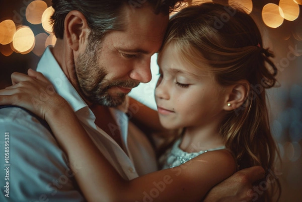 Fototapeta Fathers day concept image generative ai technology