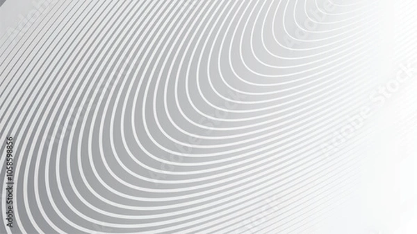 Fototapeta Abstract grey line circle with gradient for backdrop or presentation